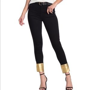 J BRAND ✨NWT✨ Alana Gold Pool Cropped Jeans